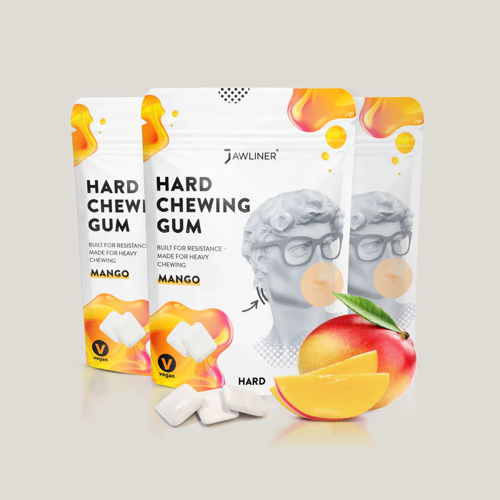 Jawliner Hard Chewing Gum – Mango