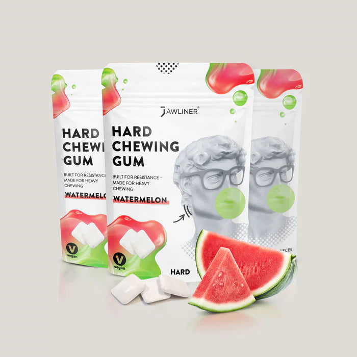 Jawliner Hard Chewing Gum – Watermelon