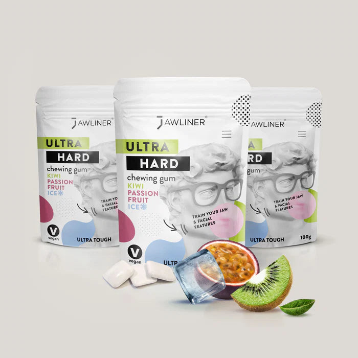 Jawliner Ultra Hard Chewing Gum – Kiwi Passion Ice